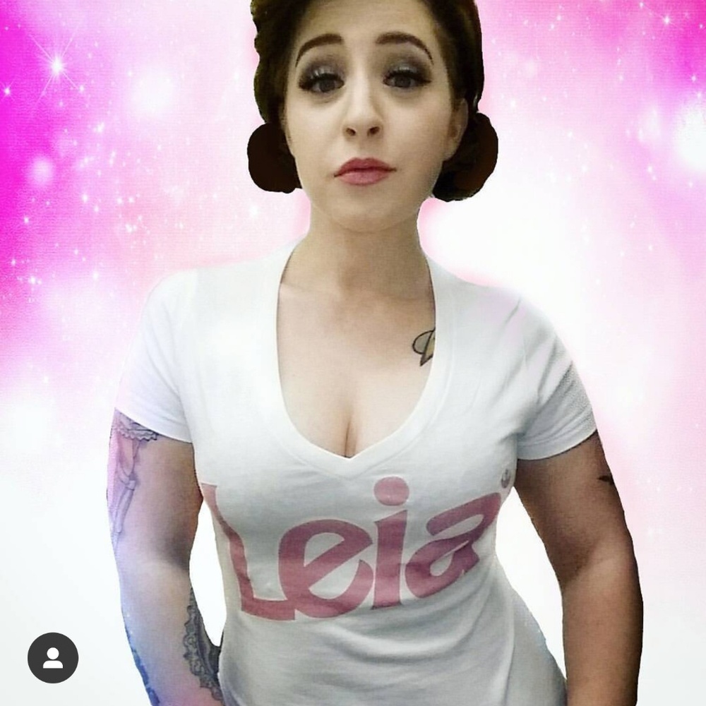 Star Wars Leia barbie tee